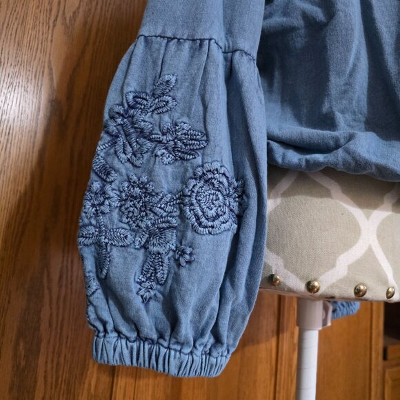 Boho Embroidered Shirt - Picture 2 of 5